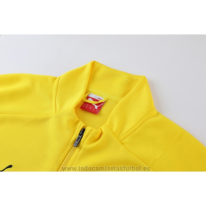 Chandal de Chaqueta del Borussia Dortmund 2022-2023 Amarillo